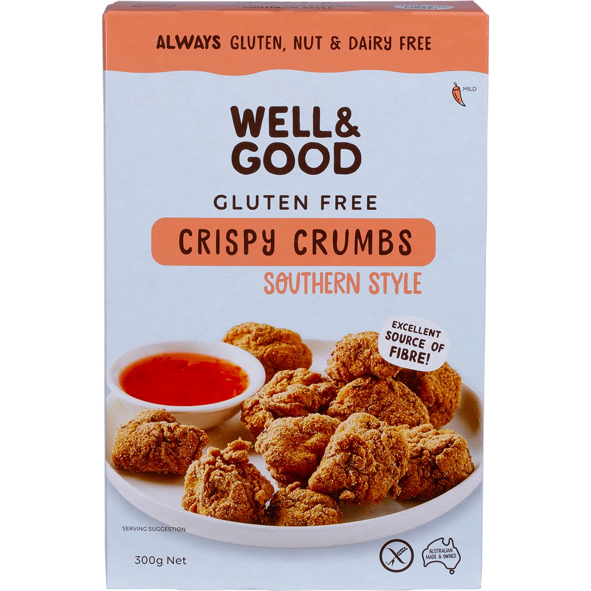 Well & Good Crispy Crumbs Southern Style 300g - Cutprice Online