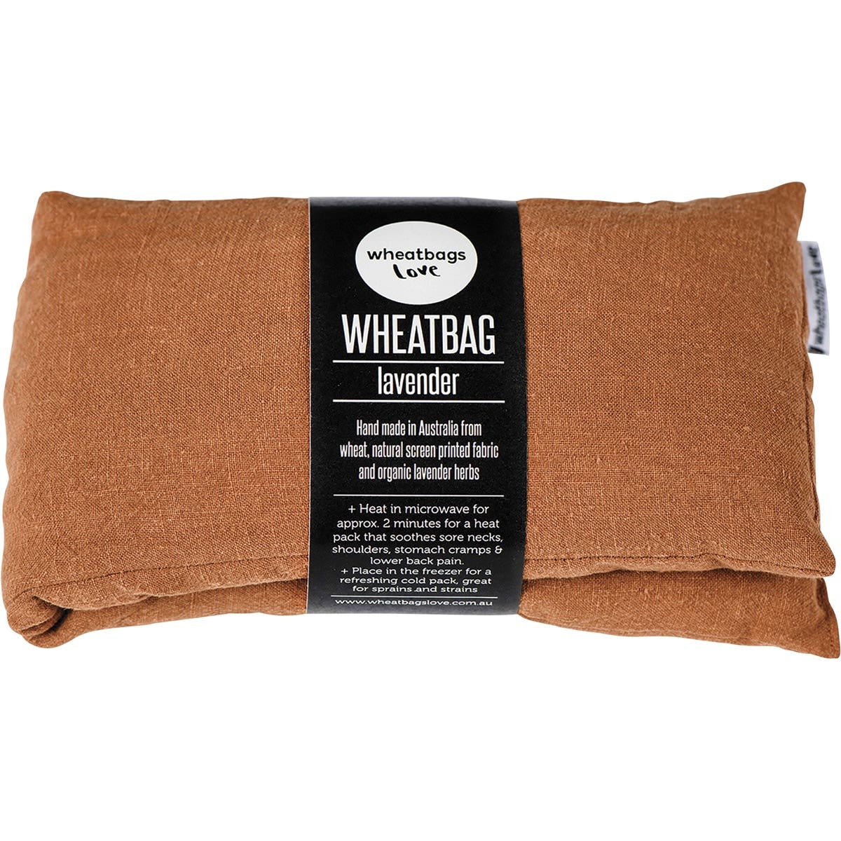Wheatbags Love Wheatbag Luxe Linen Copper Lavender Scented - Cutprice Online