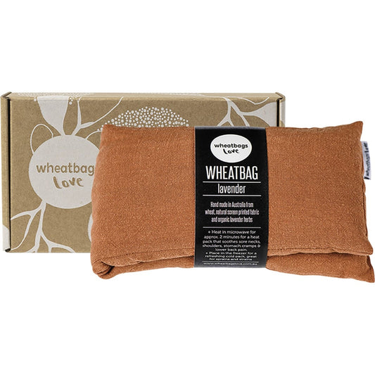 Wheatbags Love Wheatbag Luxe Linen Copper Lavender Scented - Cutprice Online