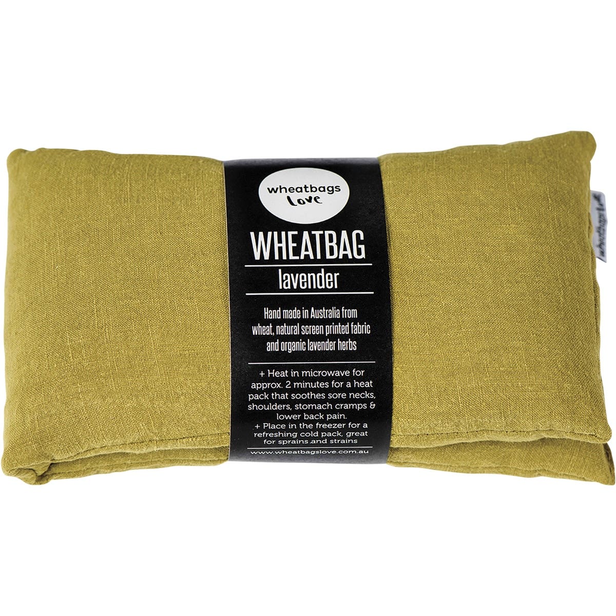 Wheatbags Love Wheatbag Luxe Linen Pistachio Lavender Scented - Cutprice Online