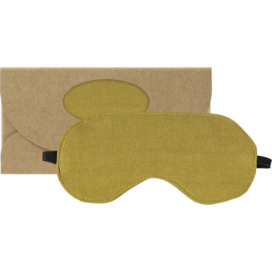 Wheatbags Love Eye Mask Luxe Linen Pistachio - Cutprice Online