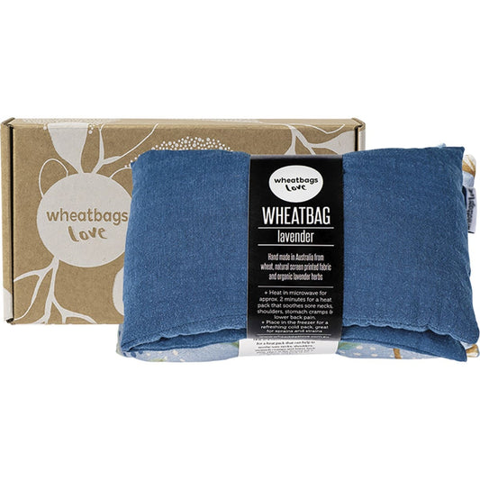 Wheatbags Love Wheatbag Luxe Linen Ocean Lavender Scented - Cutprice Online
