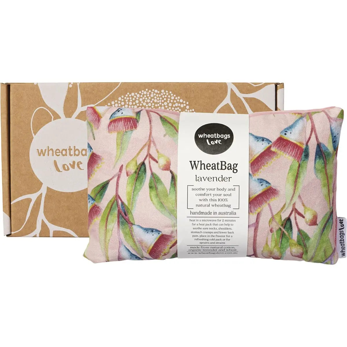 WHEATBAGS LOVE Wheatbag Gum Blossom (Lavender Scented) - 1 WHEATBAGS