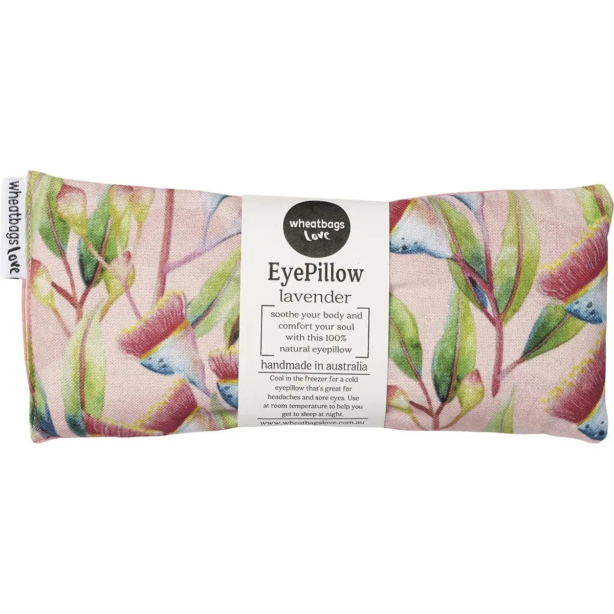 Wheatbags Love Eyepillow Gum Blossom Lavender Scented 1 WHEATBAGS
