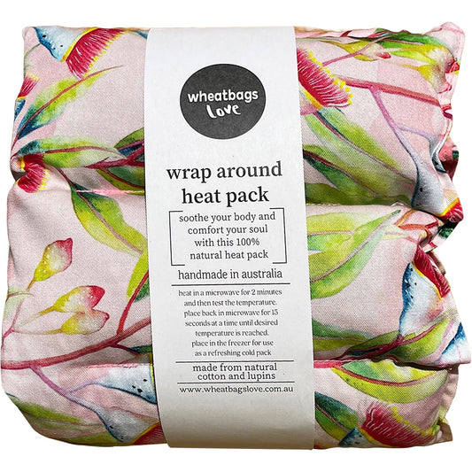 WHEATBAGS LOVE Wrap Around Heat/Cold Pack Gum Blossom - Cutprice Online