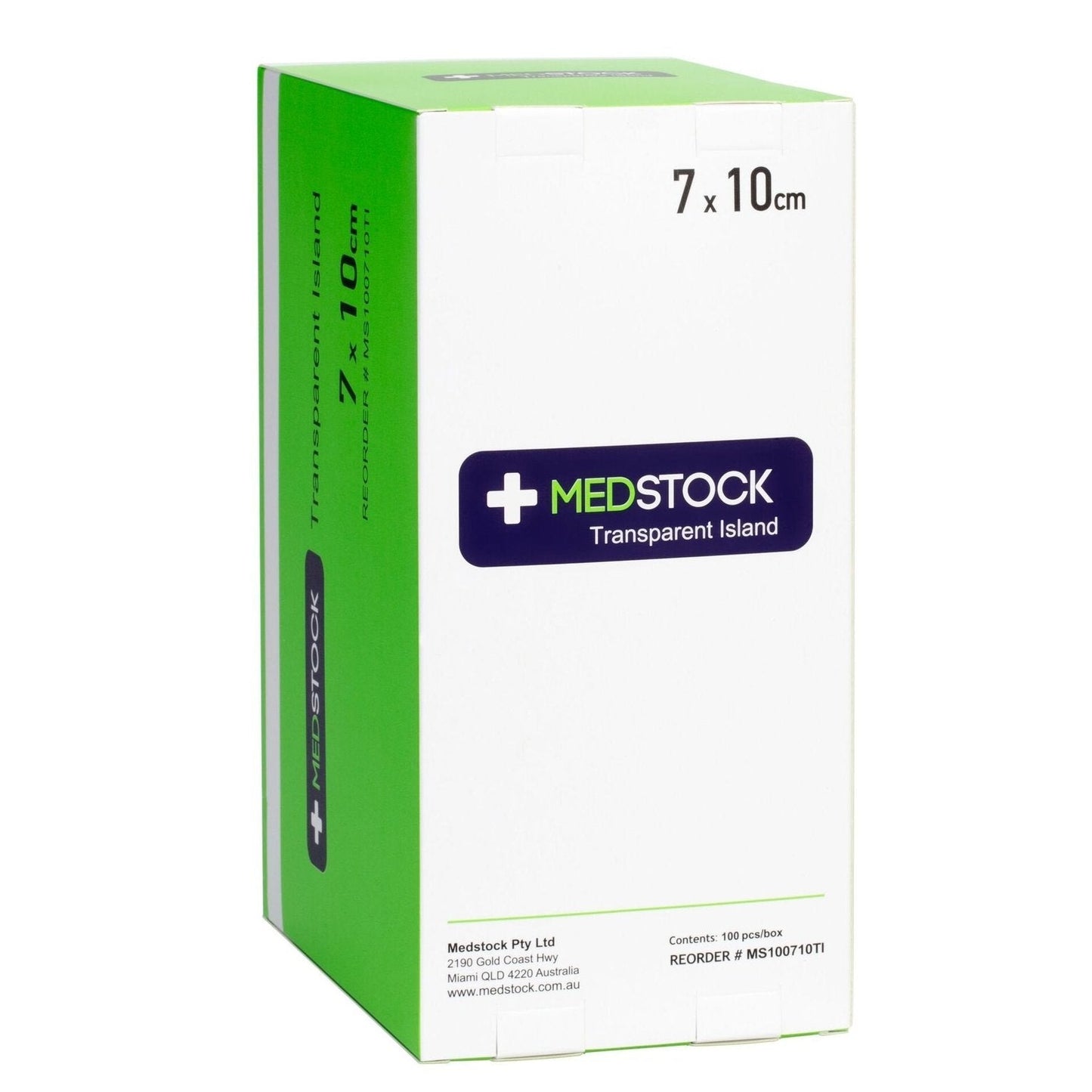MEDSTOCK Transparent ISLAND DRESSING 7CMX10CM 100PK - Cutprice Online