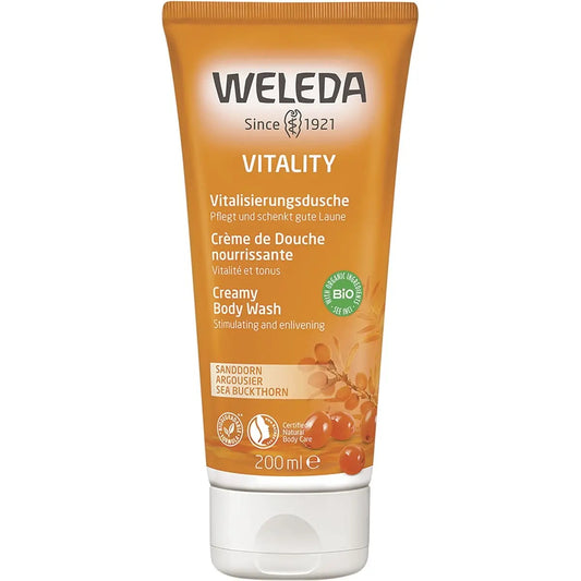 Weleda Vitality Creamy Body Wash Sea Buckthorn 200ml WELEDA