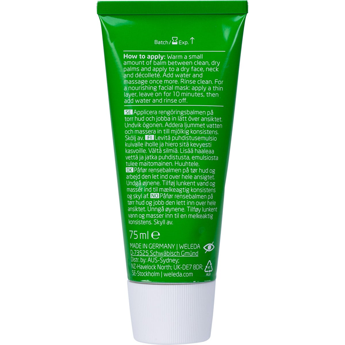 WELEDA Skin Food Face Care Nourishing Cleansing Balm 75ml - Cutprice Online