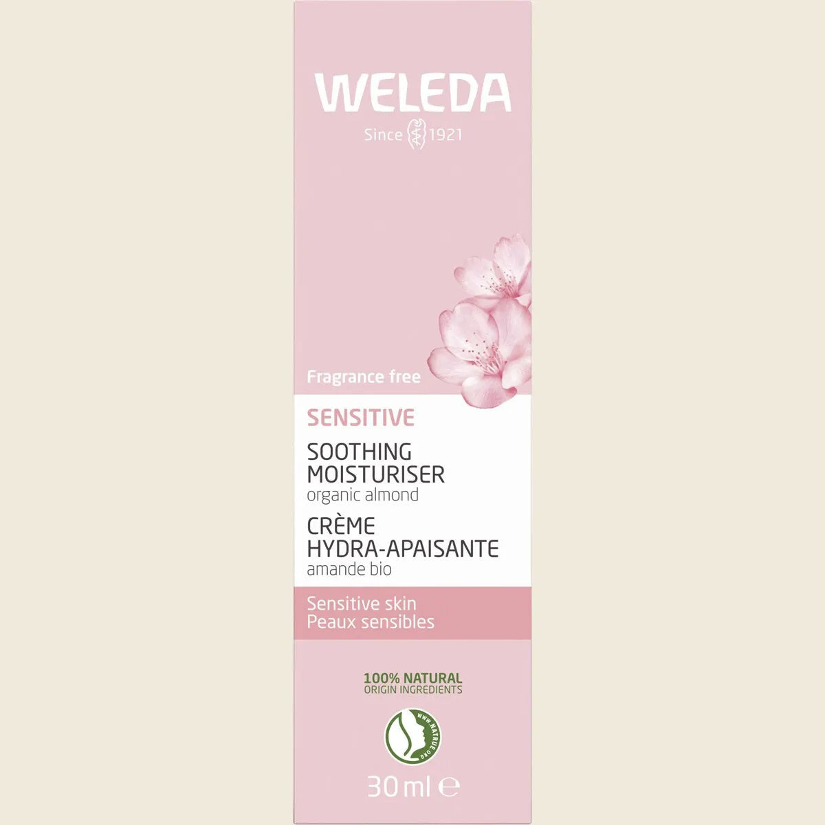WELEDA Sensitive Soothing Moisturiser Almond 30ml WELEDA
