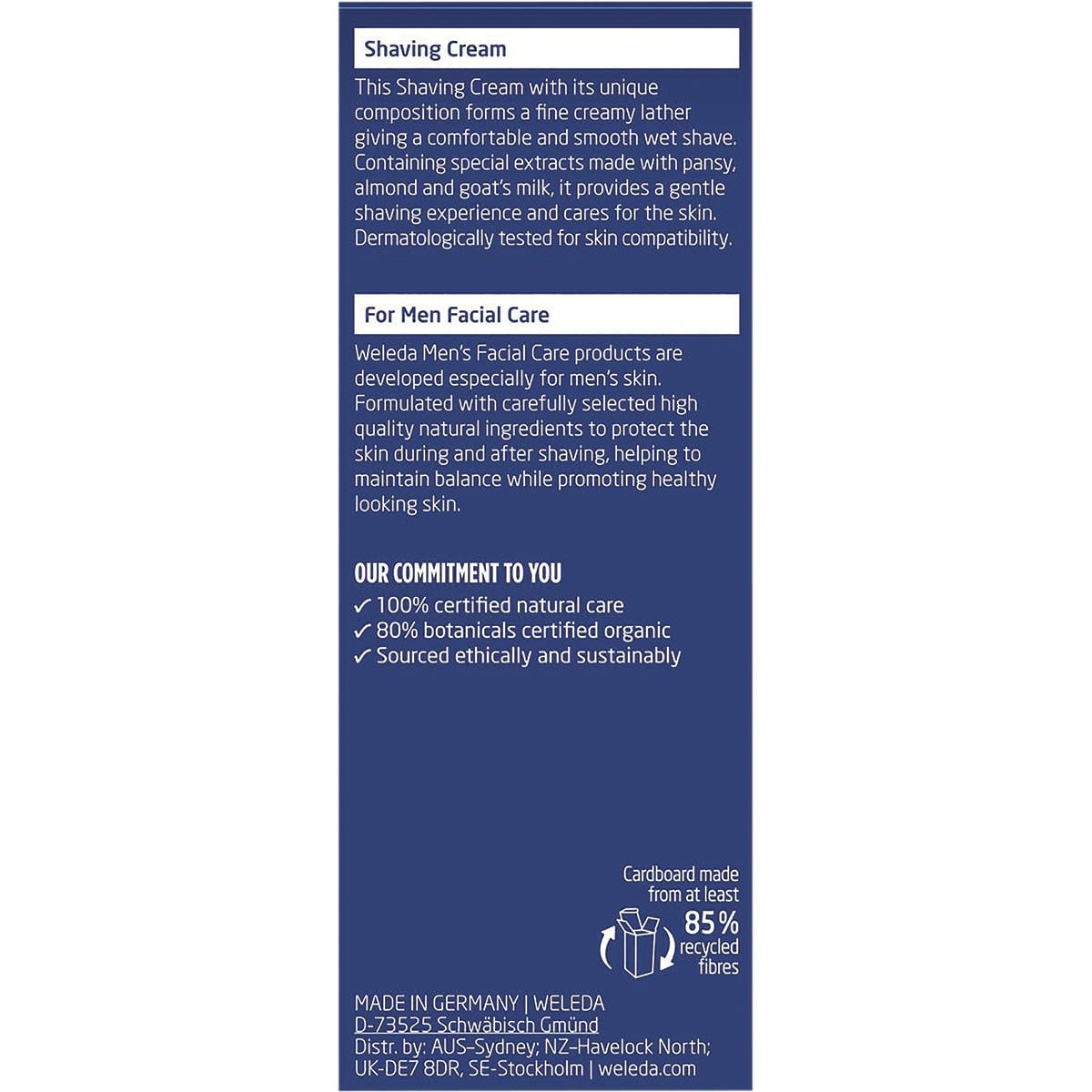 WELEDA Shaving Cream Men 75ml - Cutprice Online