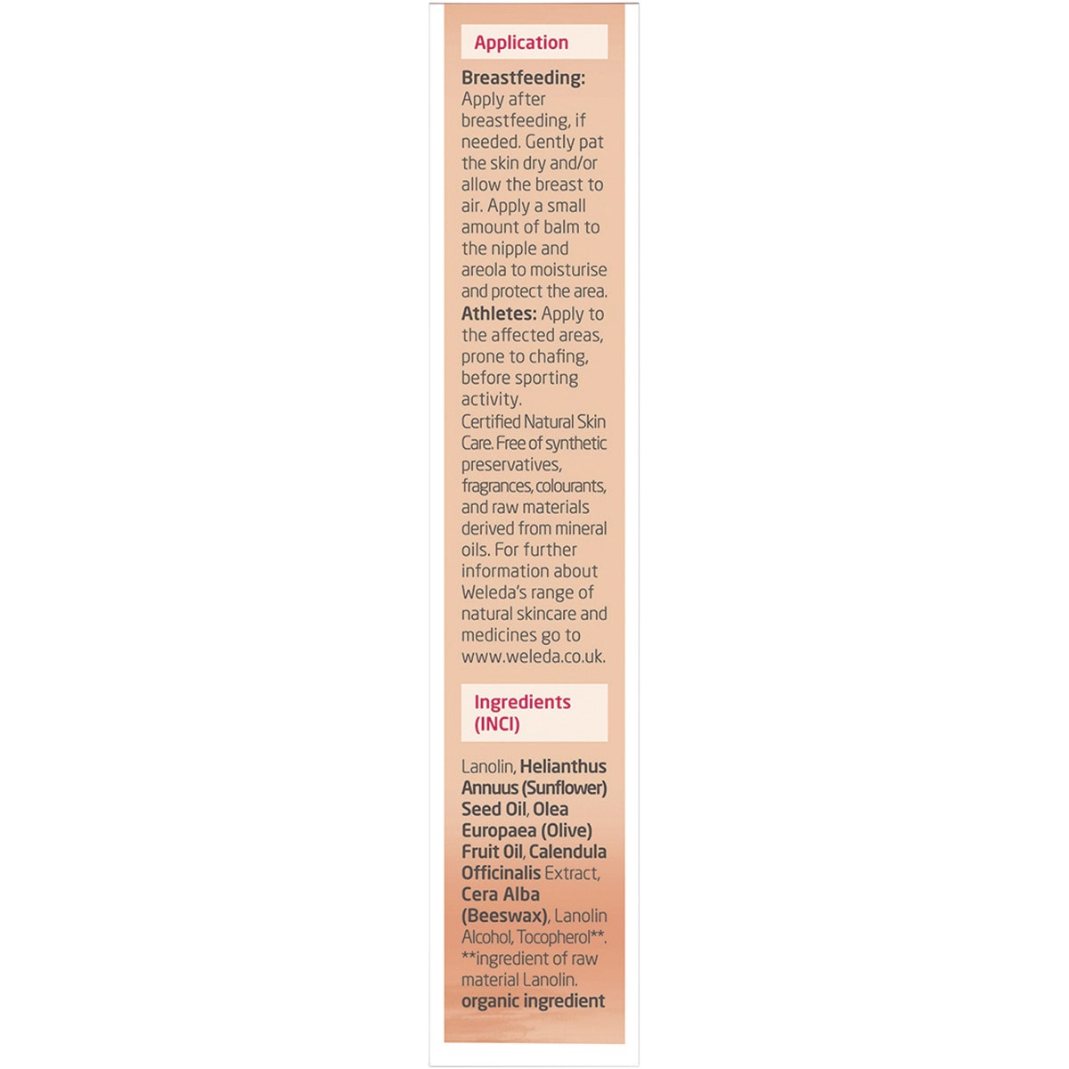 WELEDA Nipple Balm Mother 25g WELEDA
