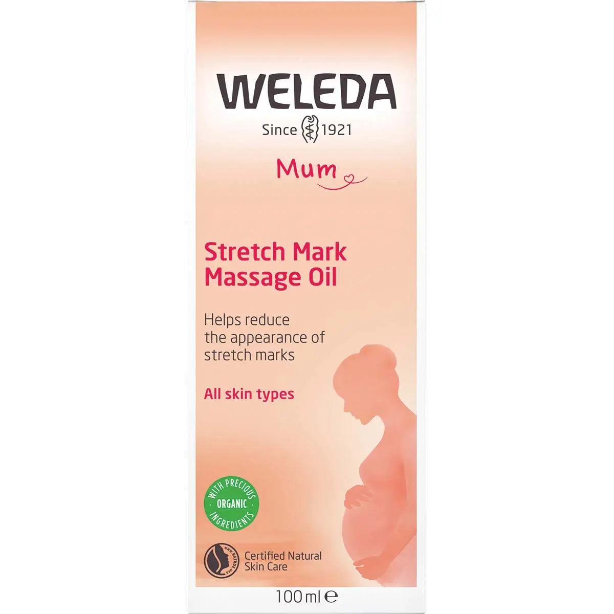 WELEDA Stretch Mark Massage Oil Mother 100ml WELEDA