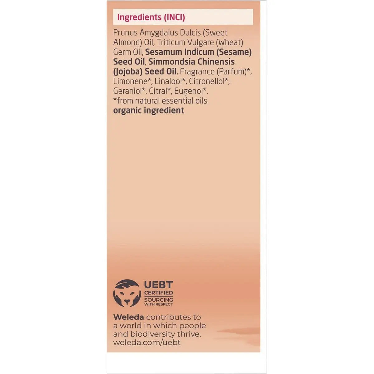 WELEDA Perineum Massage Oil Mother 50ml WELEDA