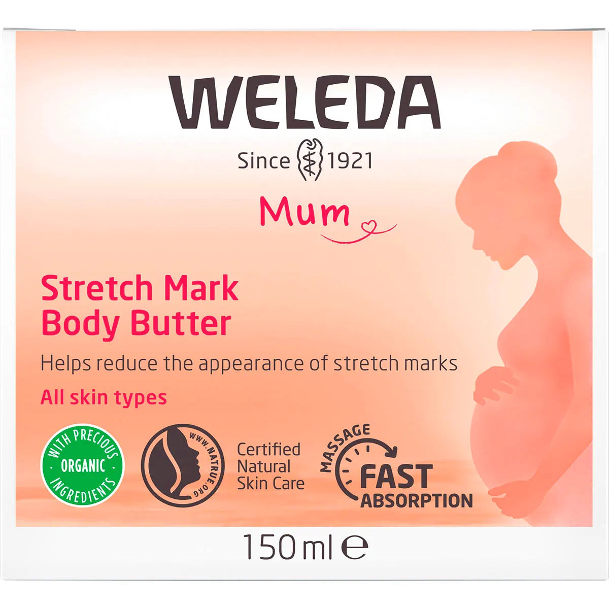 WELEDA Stretch Mark Body Butter Mum 150ml WELEDA