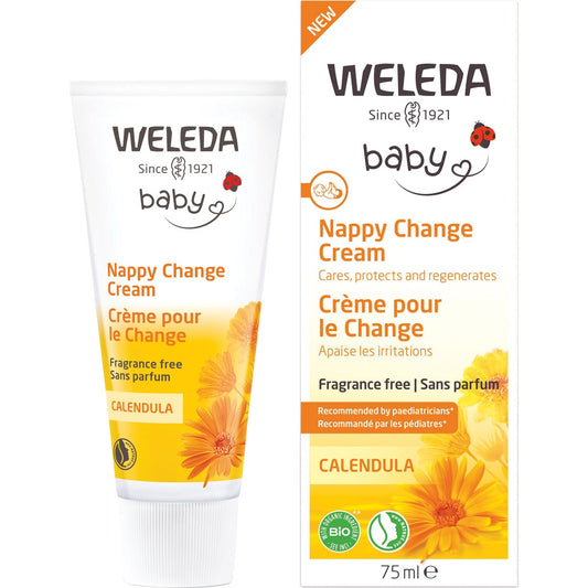 Weleda Baby Nappy Change Cream Calendula Fragrance Free 75ml - Cutprice Online