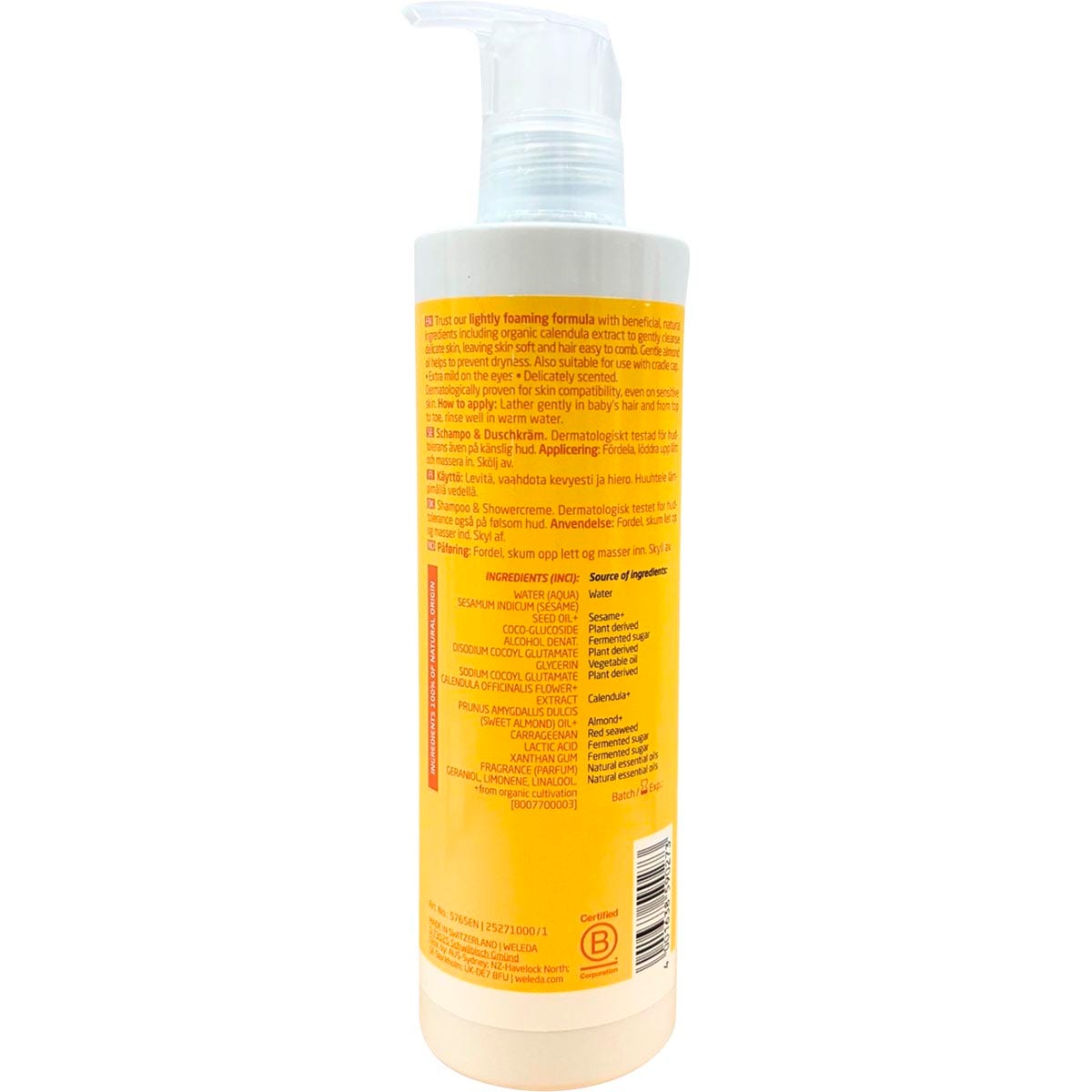 Weleda Baby Shampoo & Body Wash Calendula 400ml - Cutprice Online