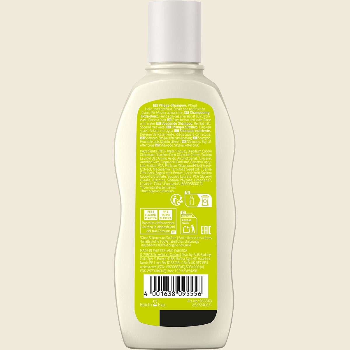 Weleda Gentle & Mild Shampoo Millet 190ml