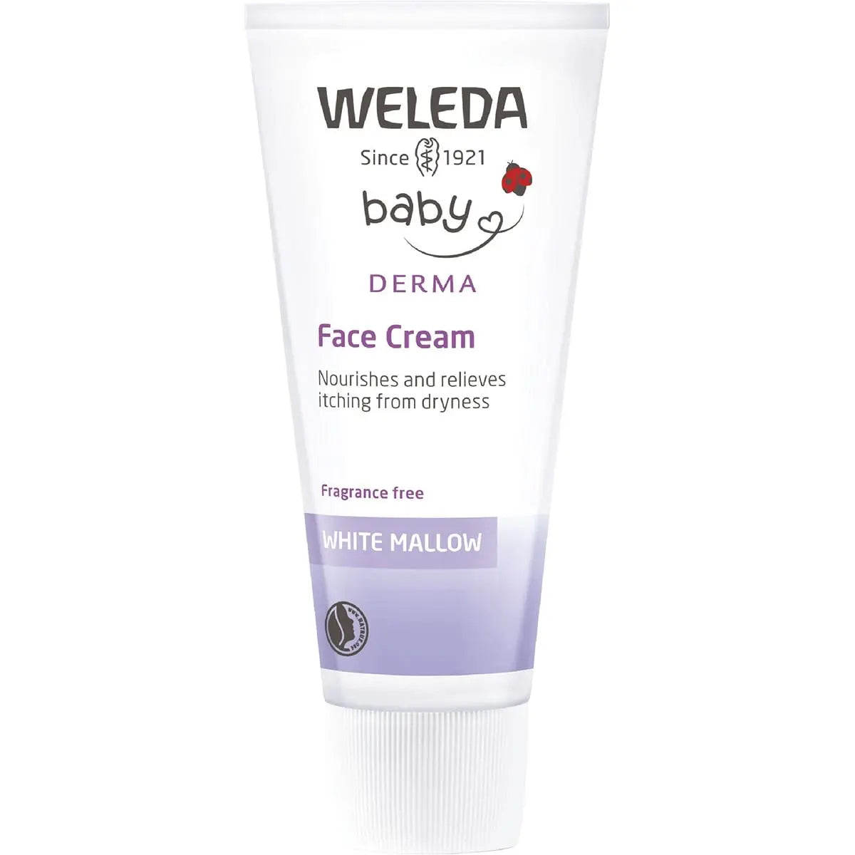 WELEDA White Mallow Face Cream Baby Derma - Fragrance Free - 50ml WELEDA