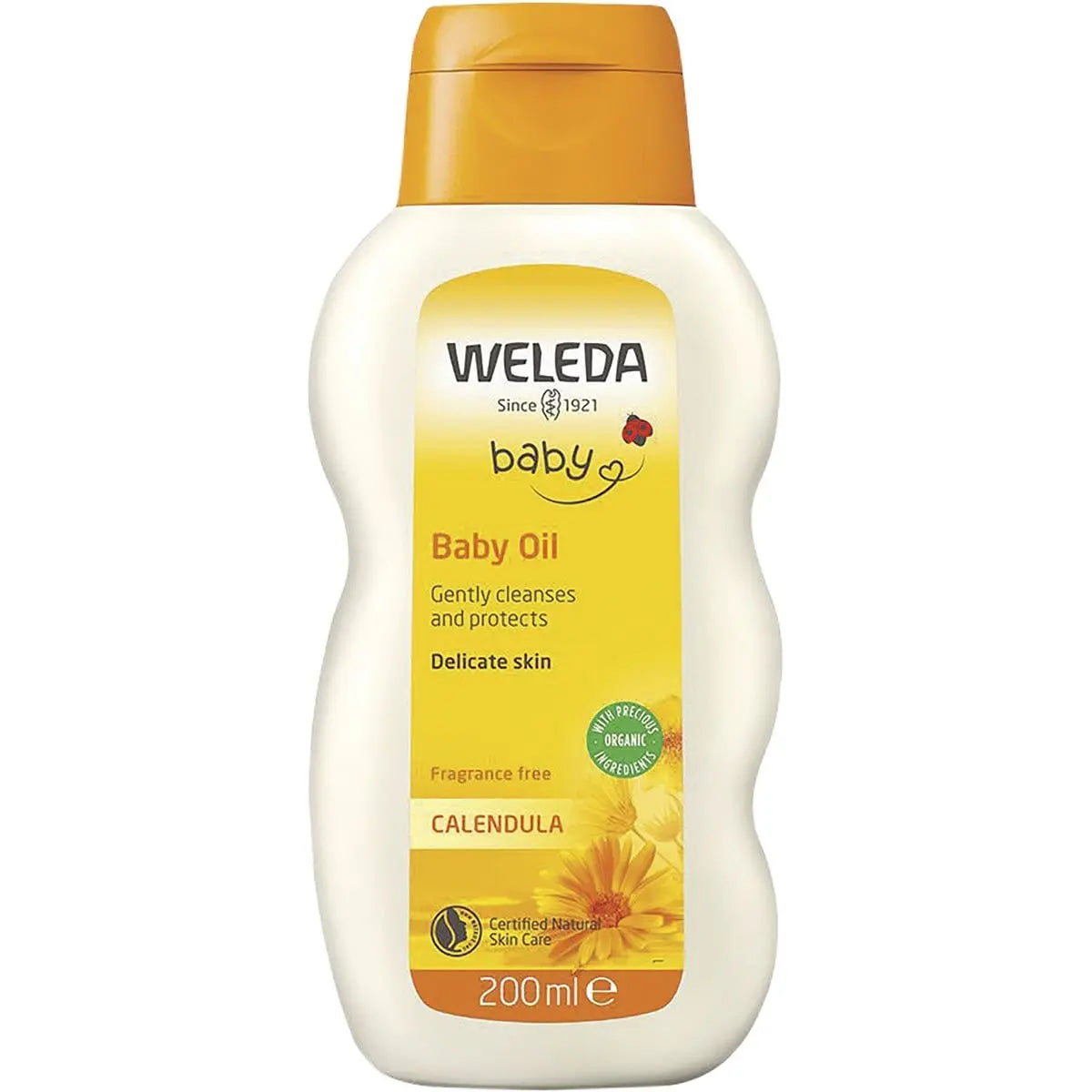 WELEDA Calendula Baby Oil Fragrance Free 200ml WELEDA