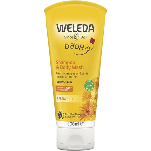 WELEDA Baby Shampoo & Body Wash Calendula 200ml WELEDA