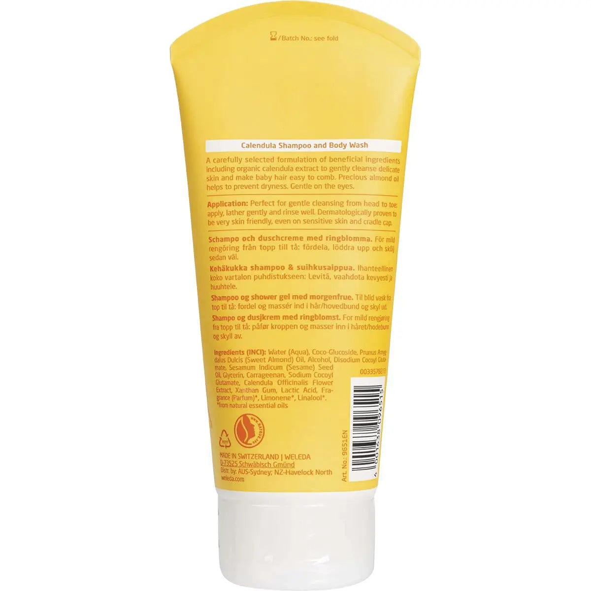 WELEDA Baby Shampoo & Body Wash Calendula 200ml WELEDA