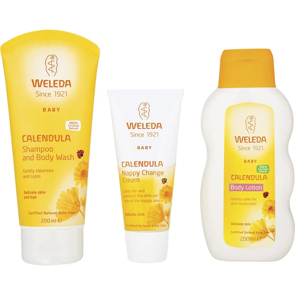WELEDA Calendula Baby Care Gift Pack 3 WELEDA