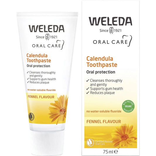 WELEDA Toothpaste Calendula Fennel Flavour 75ml WELEDA