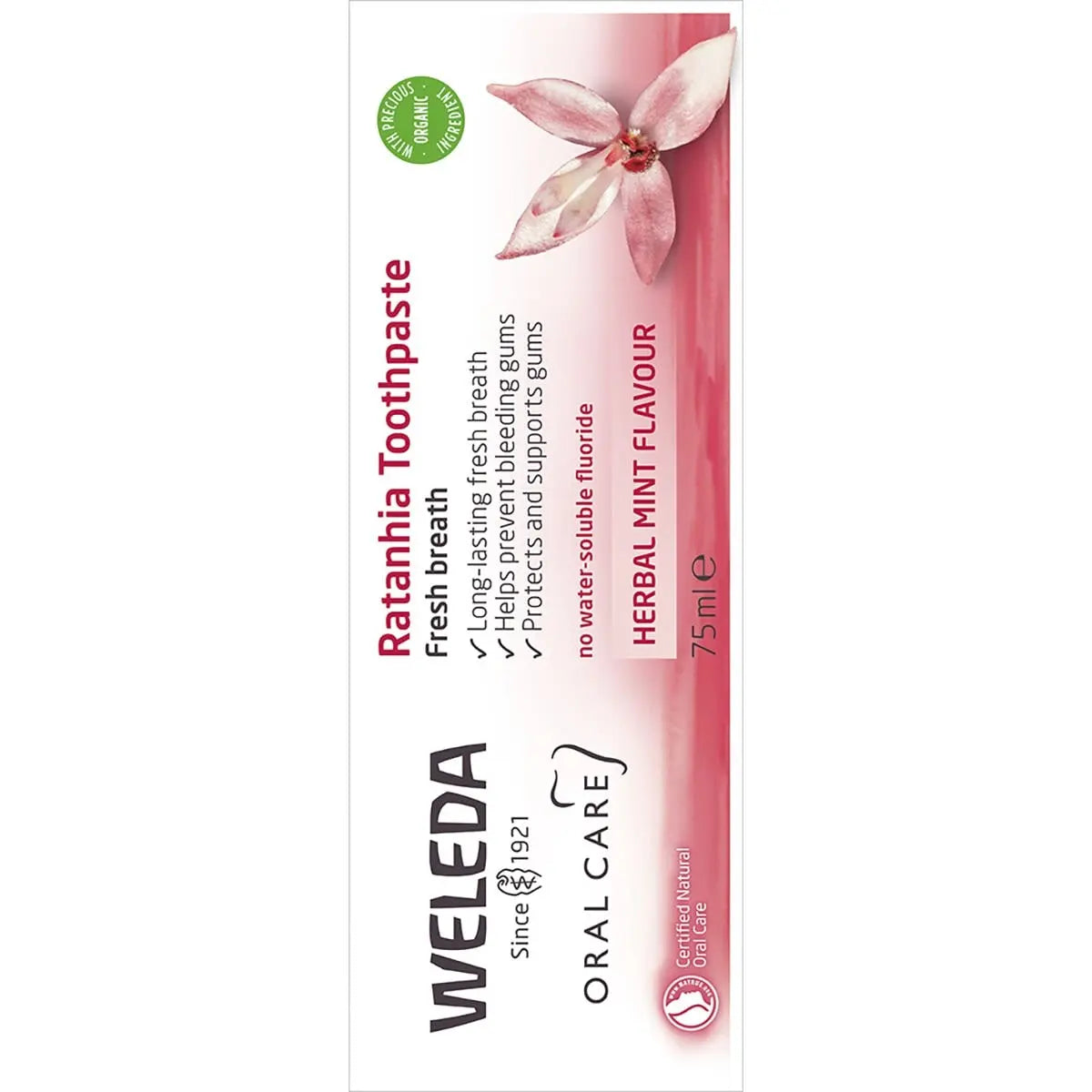 WELEDA Toothpaste Ratanhia 75ml WELEDA