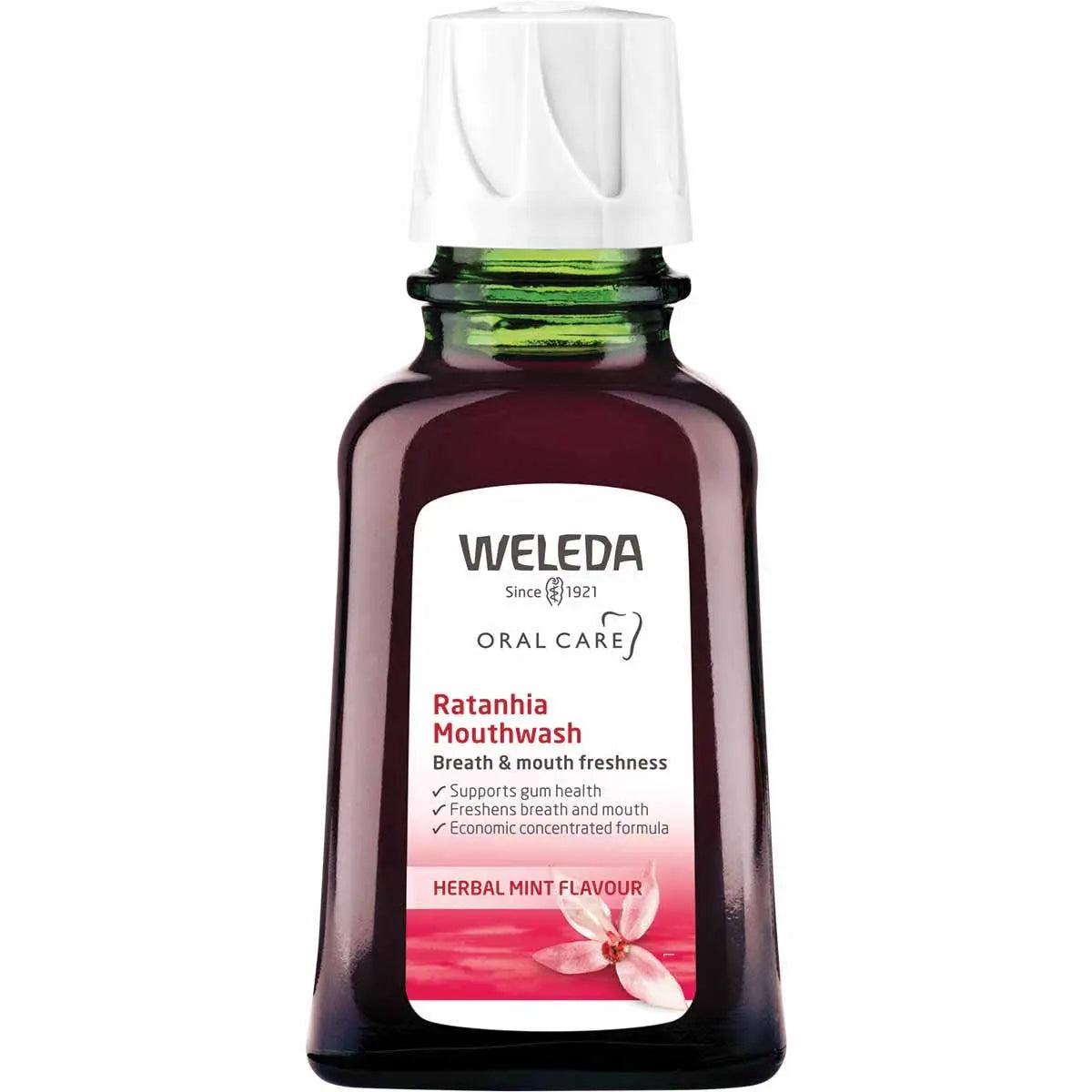 WELEDA Mouthwash Ratanhia Herbal Mint Flavour 50ml WELEDA