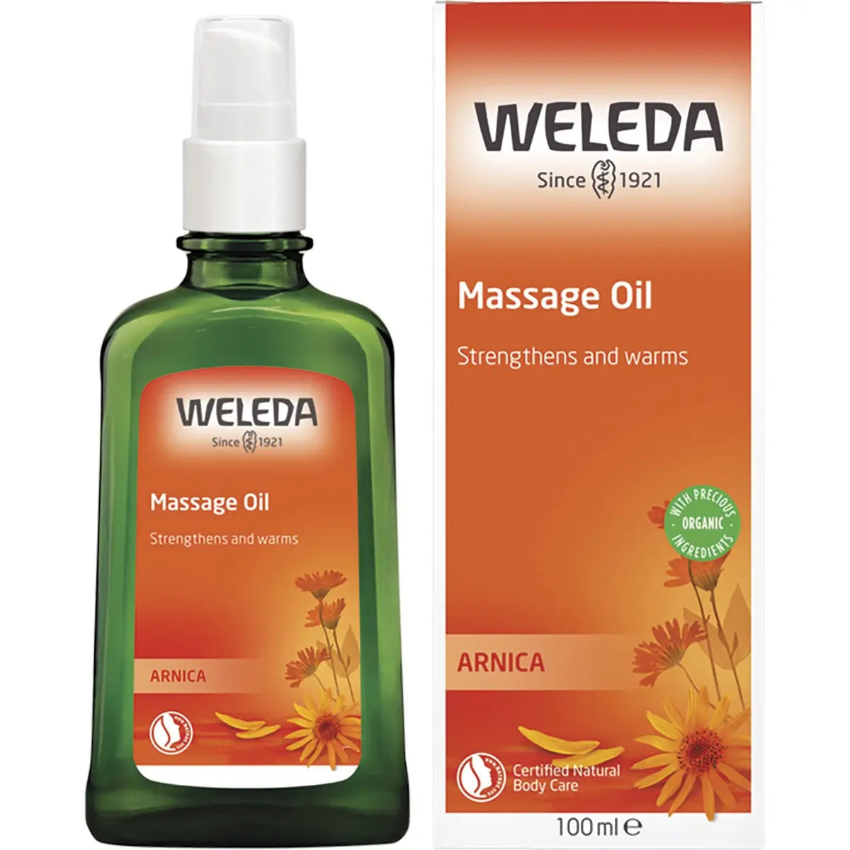 WELEDA Arnica Massage Oil 100ml WELEDA