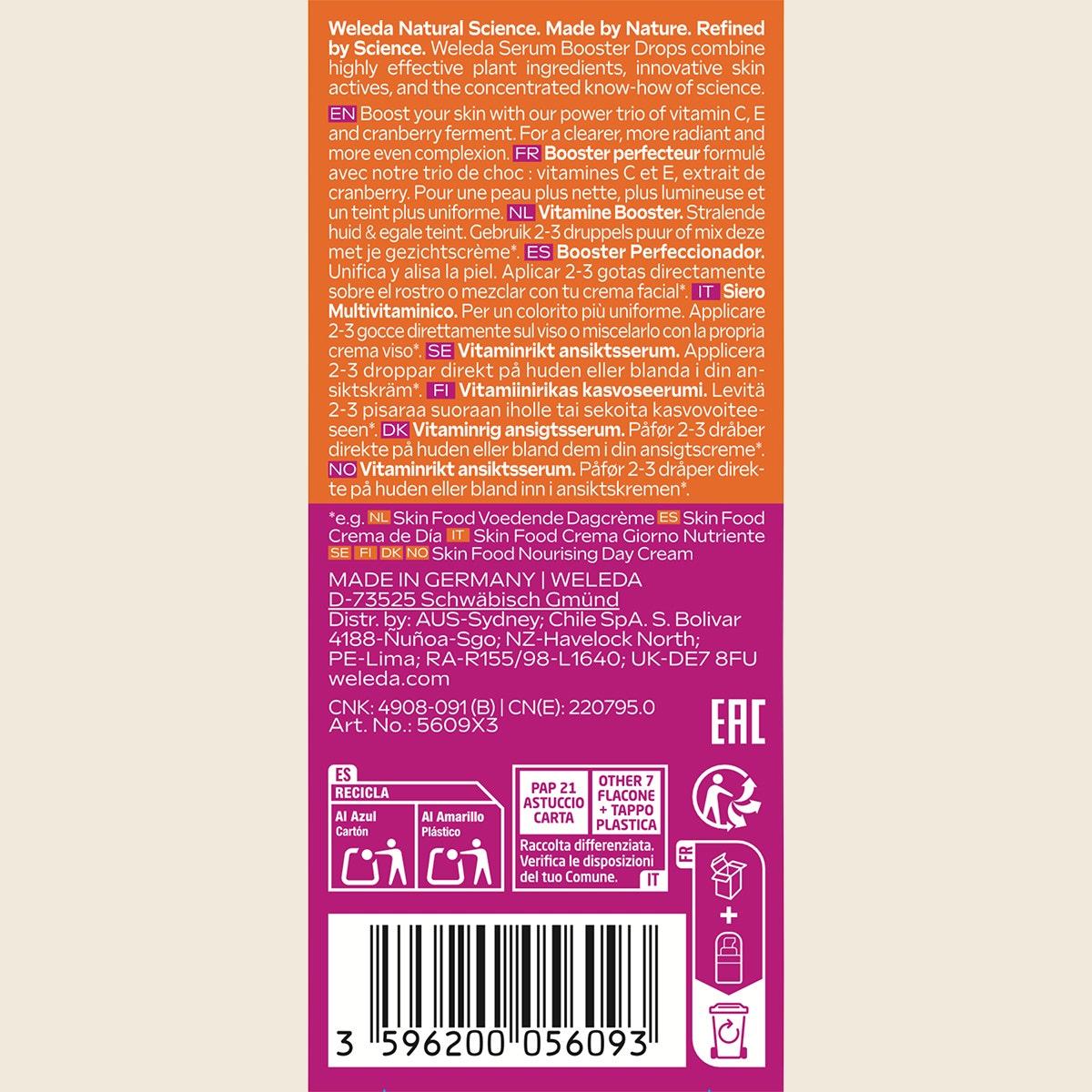 Weleda Serum Drops Pore Refining 30ml