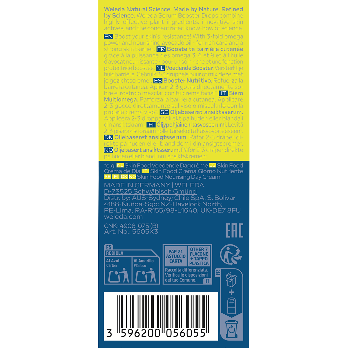 Weleda Extra Rich Omega Serum Drops 30ml