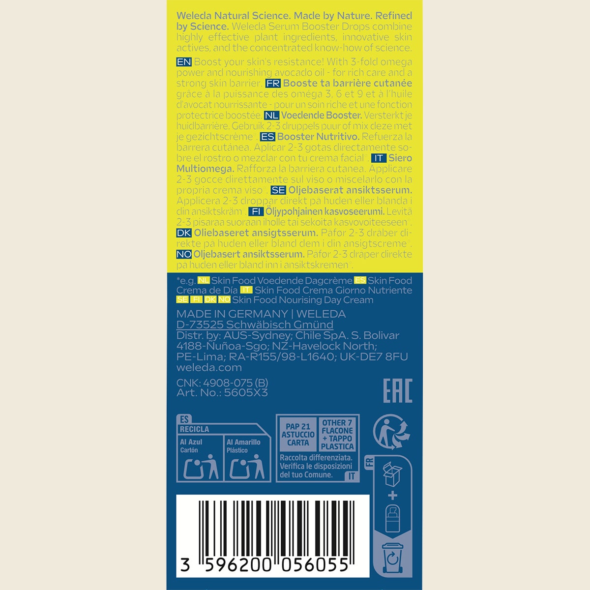 Weleda Serum Drops Extra Rich Omega 30ml