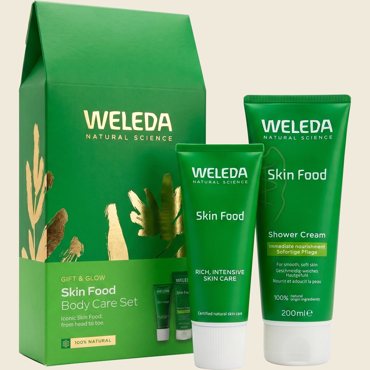 Weleda Gift & Glow Skin Food Body Care Set 2pk