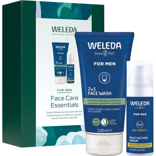 Weleda Face Care Essentials For Men 2pk - Cutprice Online