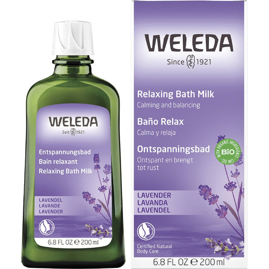 Weleda Organic Bath Milk Relaxing (Lavender) 200ml - Cutprice Online