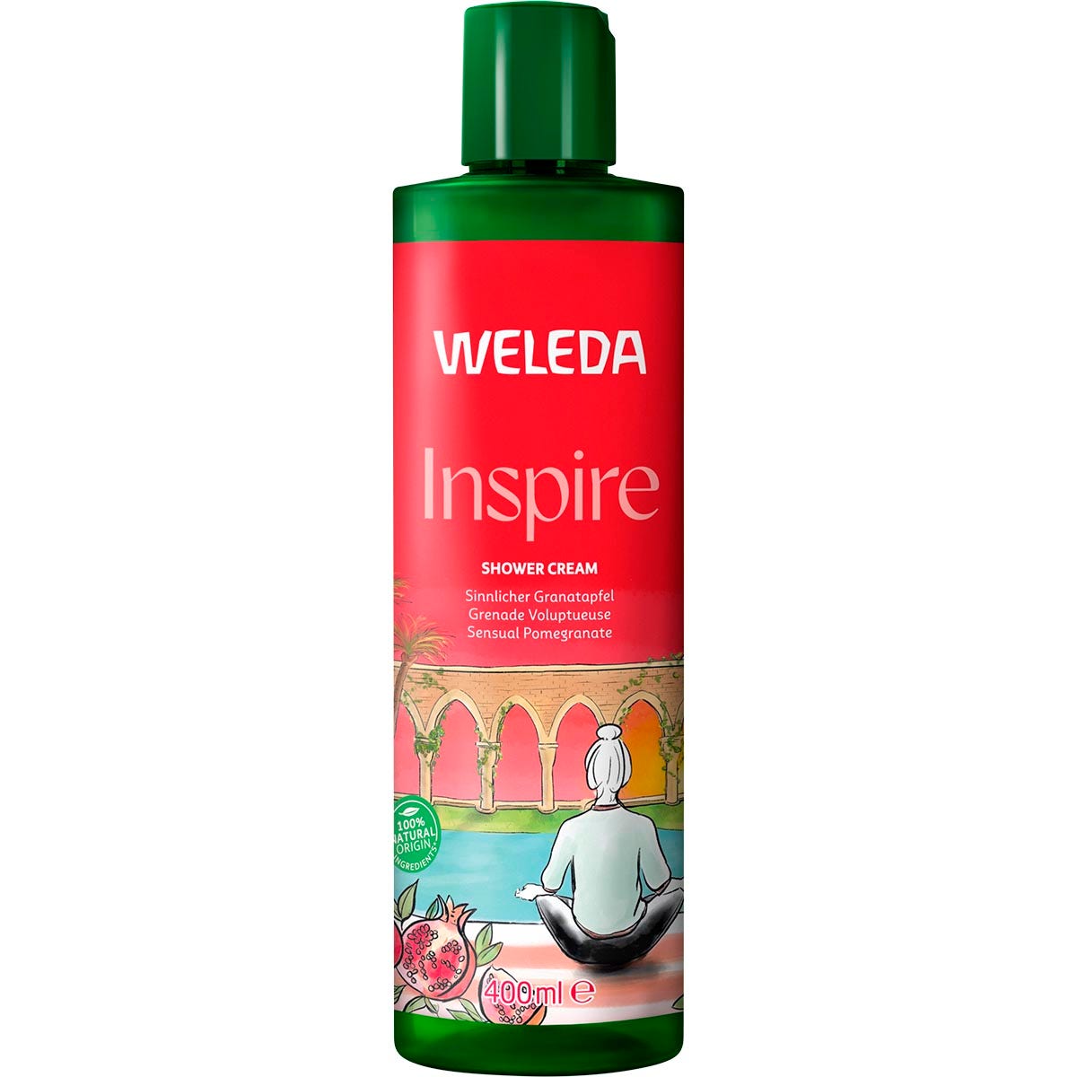 Weleda Shower Cream Inspire Sensual Pomegranate 400ml - Cutprice Online
