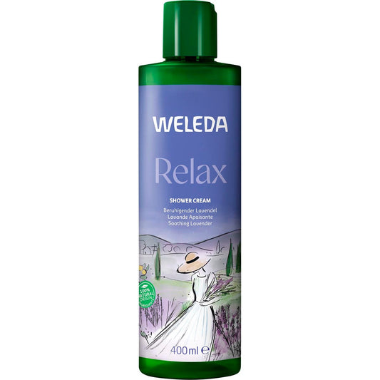 Weleda Shower Cream Relax Soothing Lavender 400ml - Cutprice Online