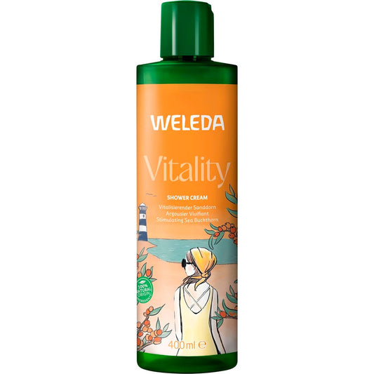 Weleda Shower Cream Vitality Stimulating Sea Buckthorn 400ml - Cutprice Online