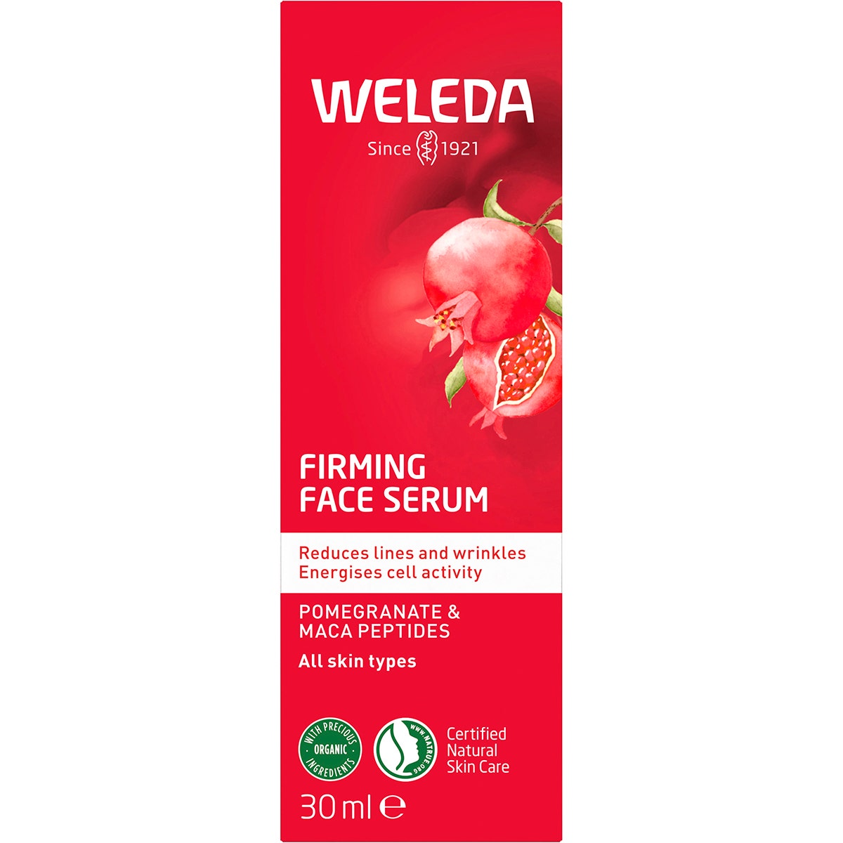 WELEDA Firming Face Serum Pomegranate & Maca Peptides 30ml - Cutprice Online