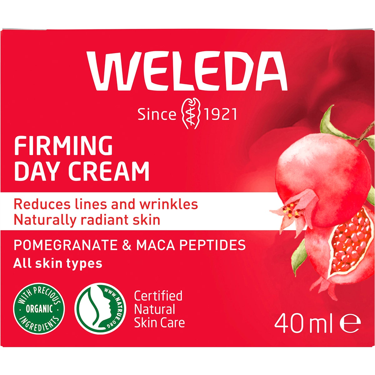 WELEDA Firming Day Cream Pomegranate & Maca Peptides 40ml - Cutprice Online