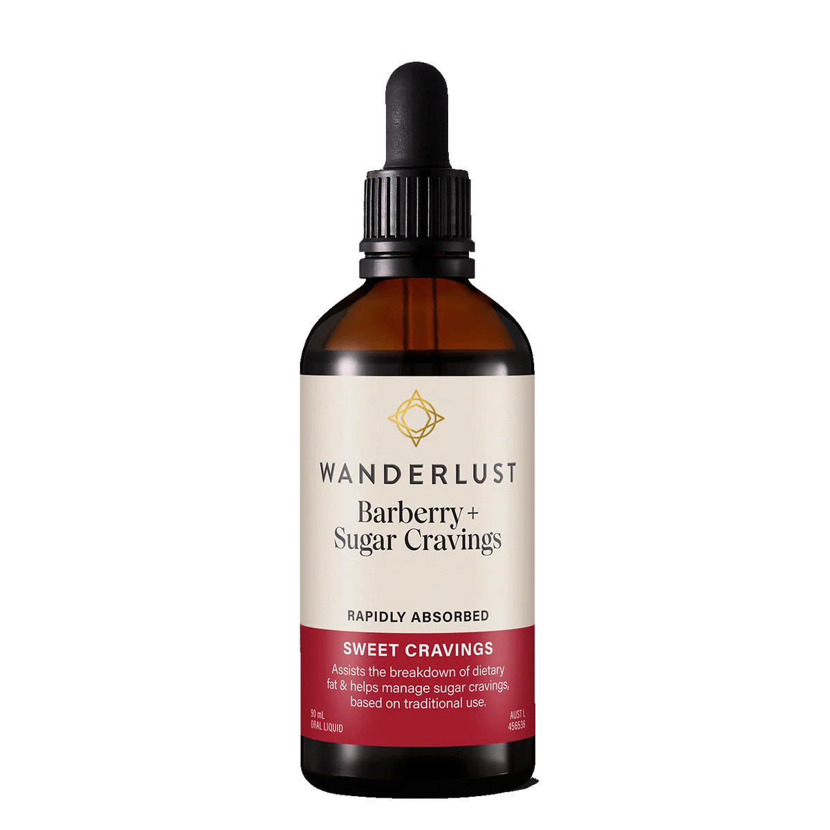 Wanderlust Barberry + Sugar Cravings Drops 90ml