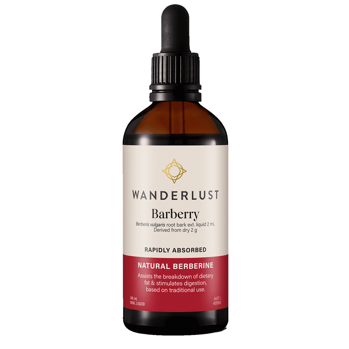 Wanderlust Barberry 140ml Oral Liquid
