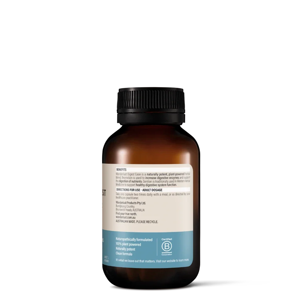 Wanderlust Digest Ease 60 Capsules