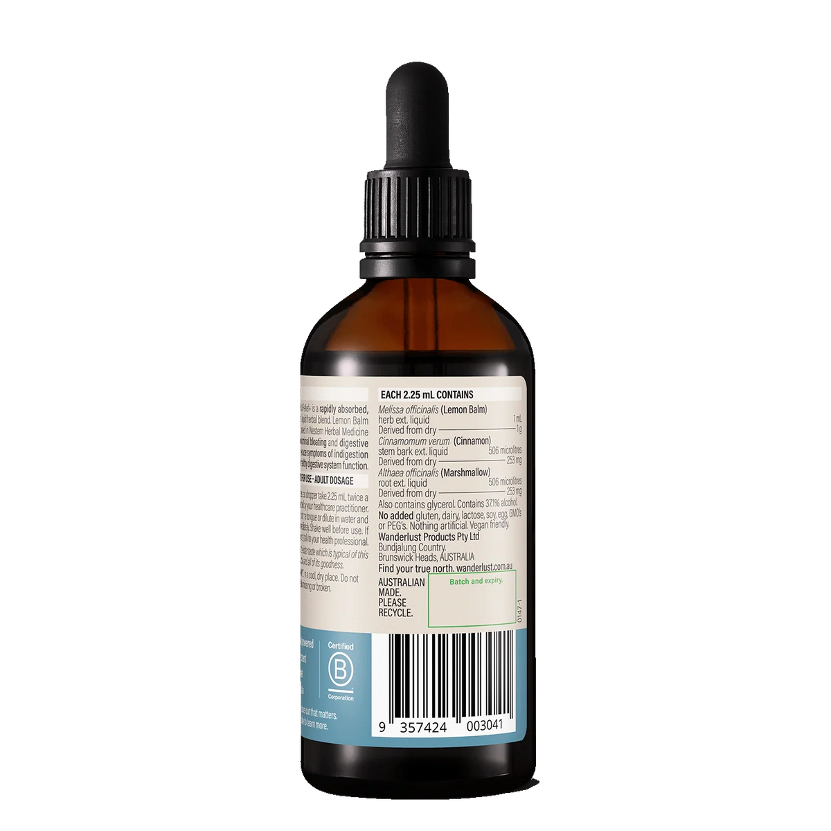 Wanderlust Gut Relief+ 90ml