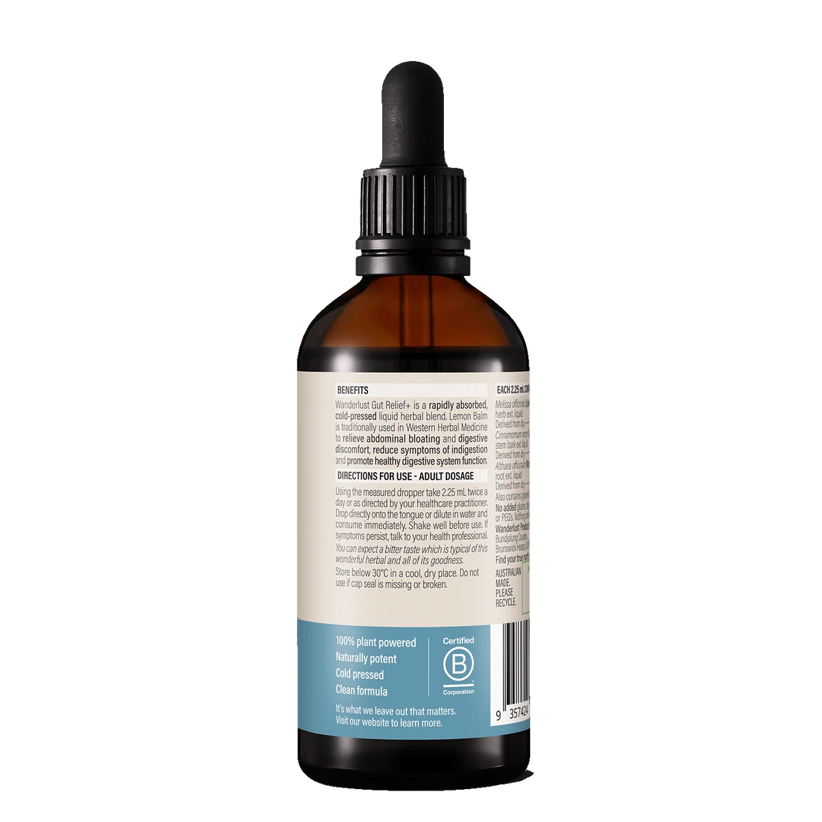 Wanderlust Gut Relief+ 90ml