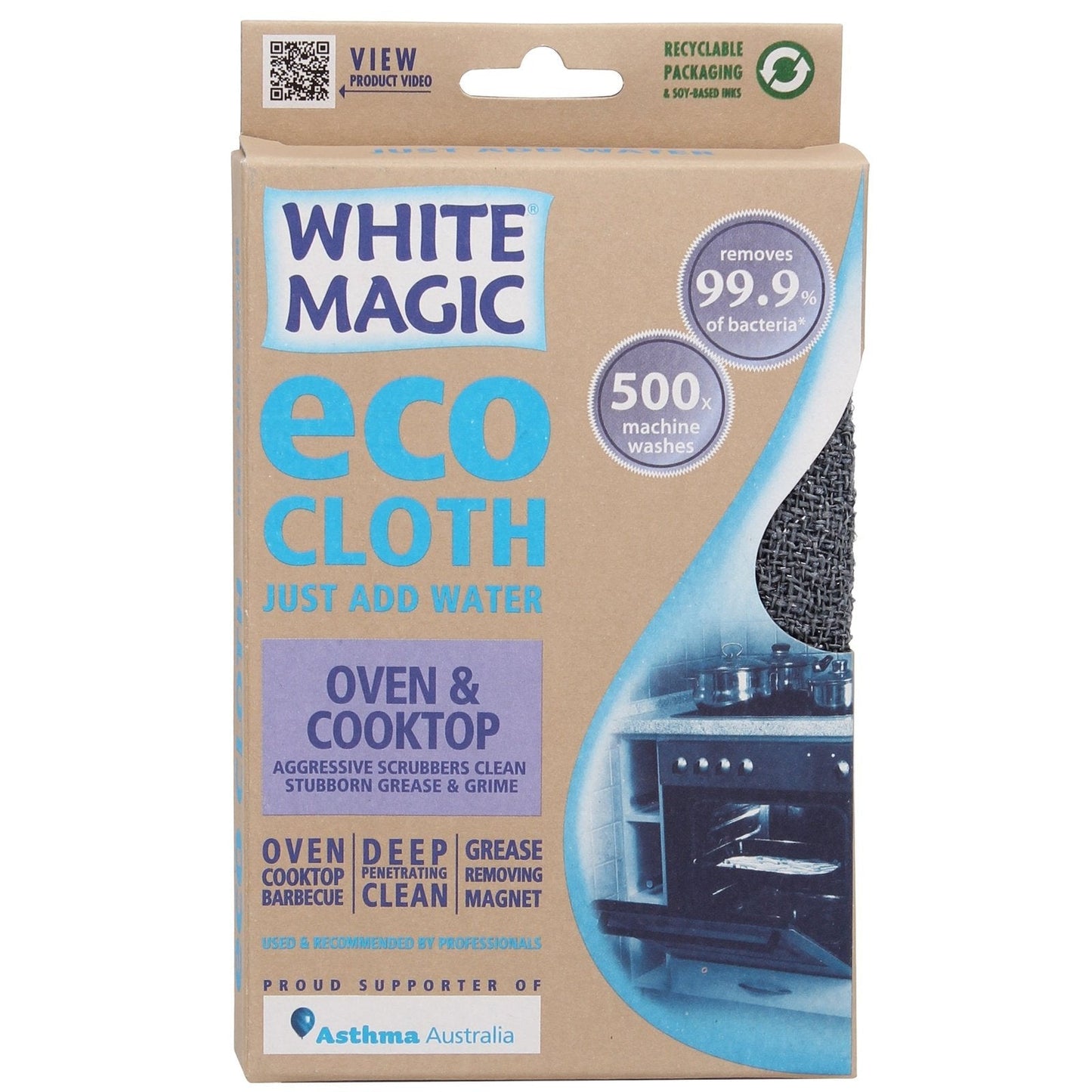 White Magic Eco Cloth Oven & Cooktop 1Pk (SINGLE) - Cutprice Online