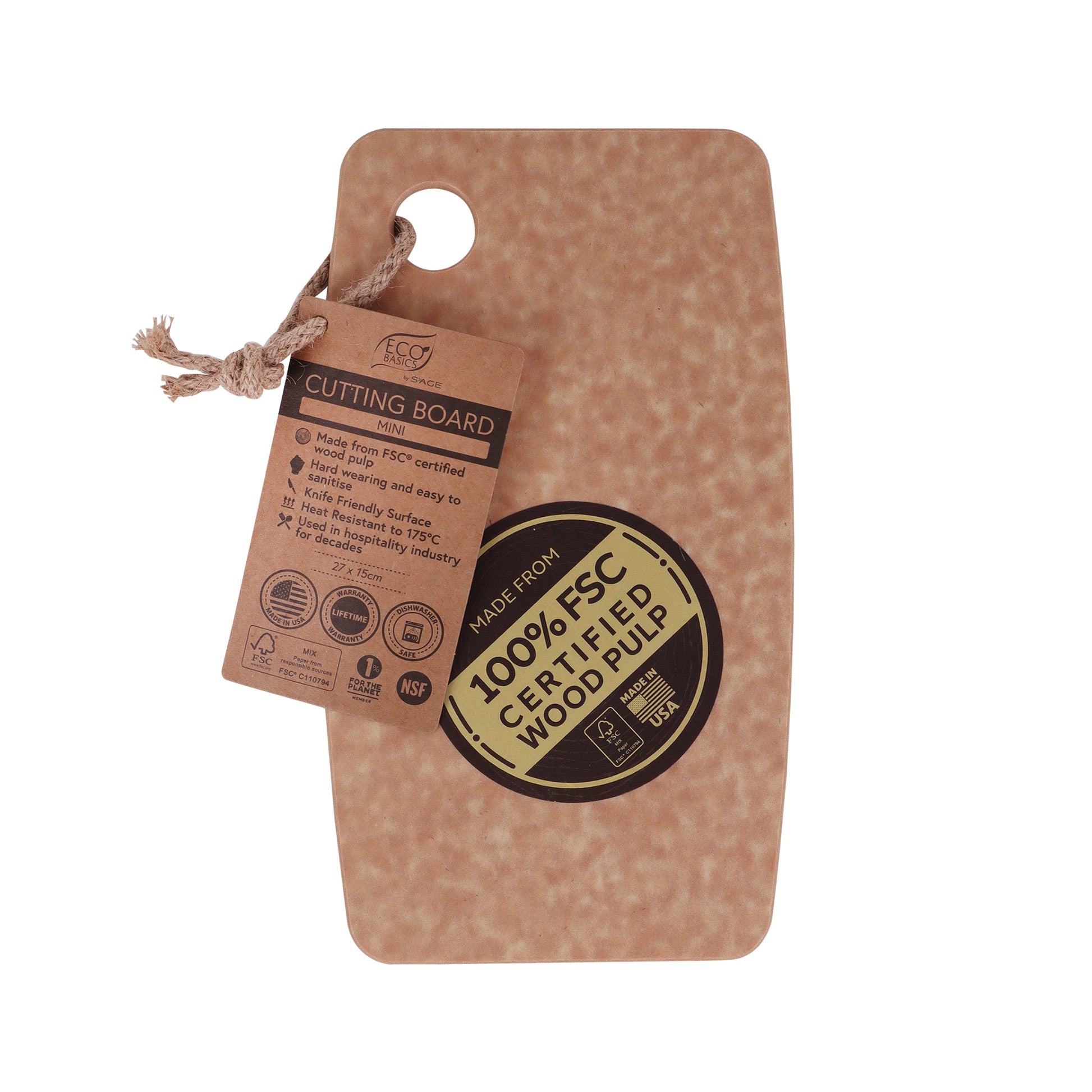 White Magic Eco Basics Cutting Board Mini - Cutprice Online