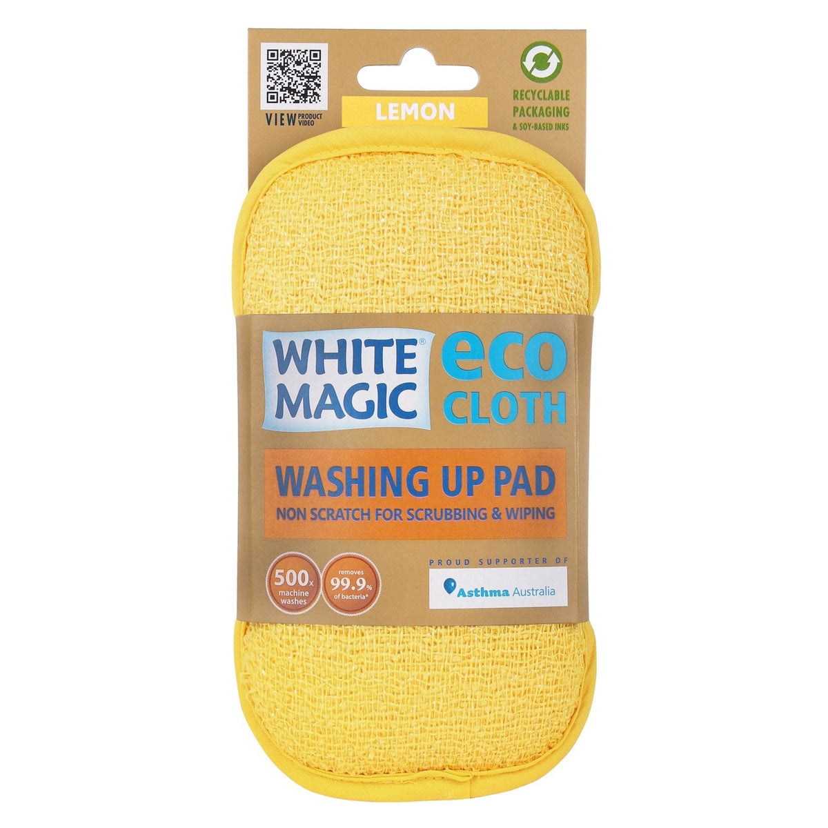 White Magic Washing Up Pad Lemon 1Pk(SINGLE) - Cutprice Online