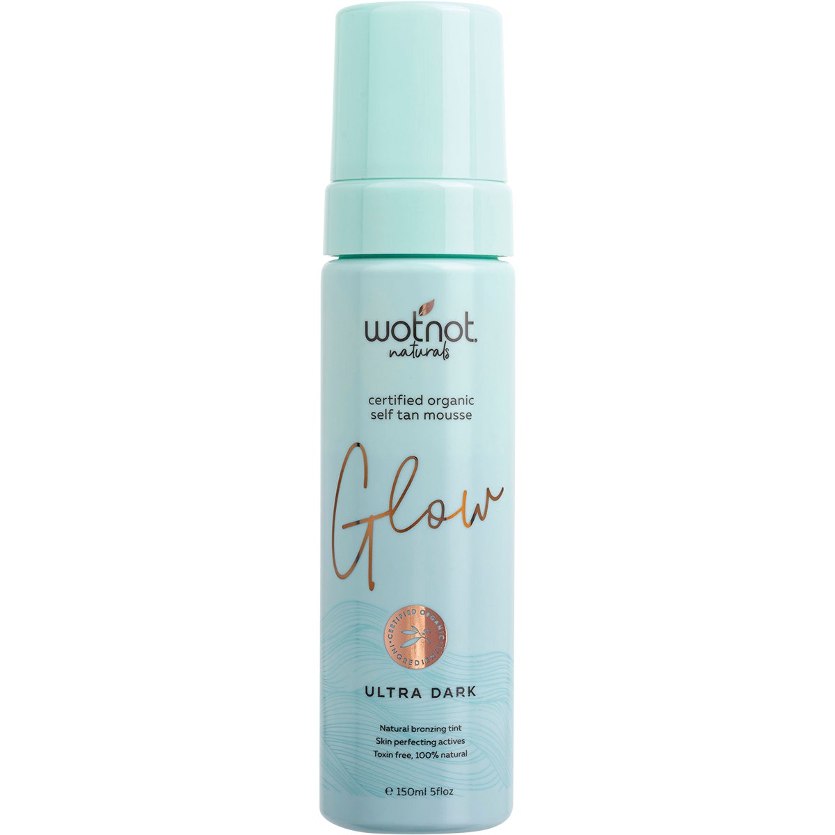 WOTNOT Certified Organic Self Tan Mousse Ultra Dark 150ml WOTNOT